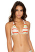 Luli Fama Playtime TRIANGLE HALTER TOP